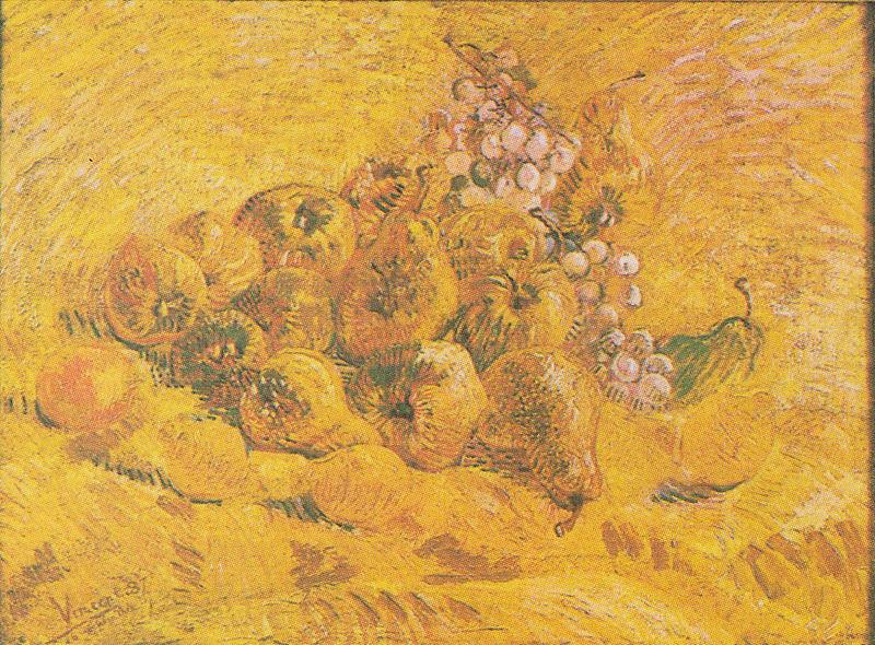 Vincent Van Gogh pears and lemons Spain oil painting art